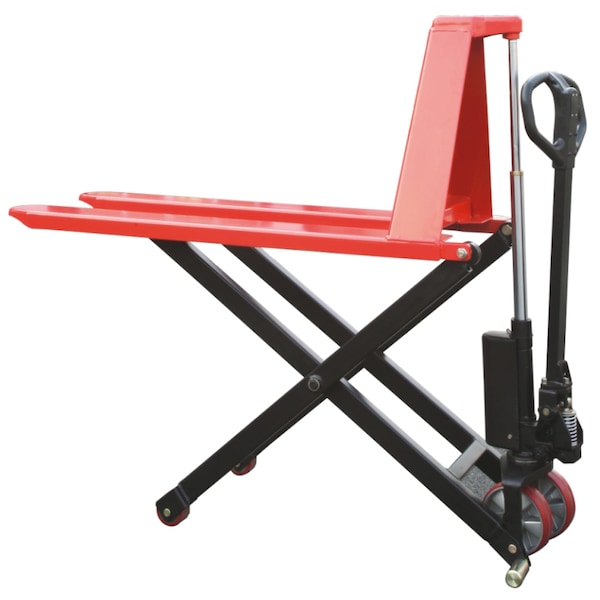 Noblelift MANUAL HIGH LIFT PALLET JACK FORK SIZE 21"x45" CAPACTY 3300 LBS SLP332148 Zoro